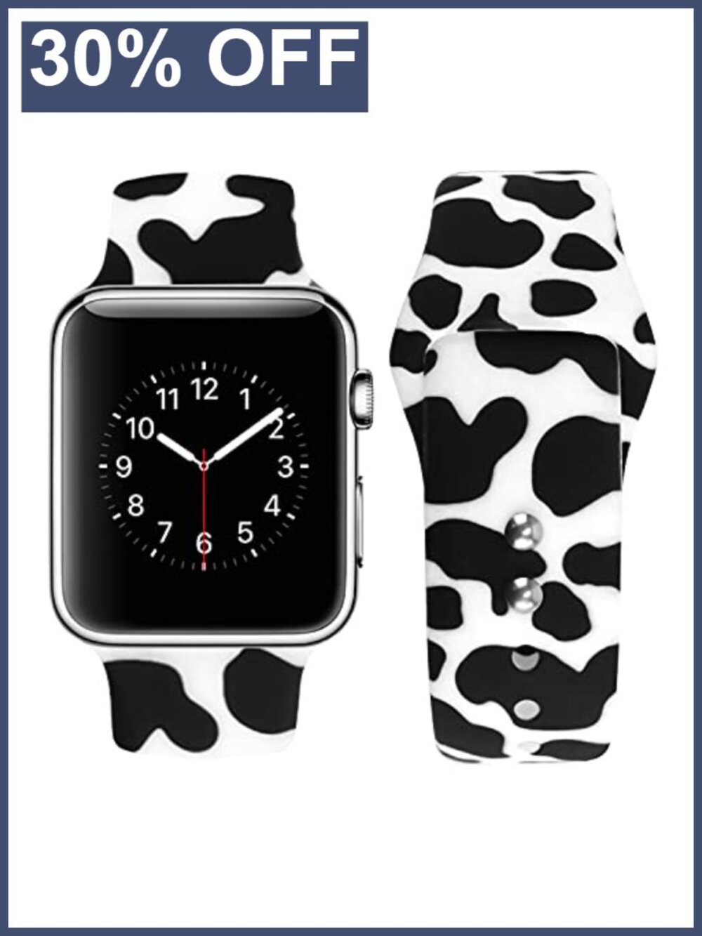 Soft Silicone Watch Band for Apple Watch Sport Strap Design